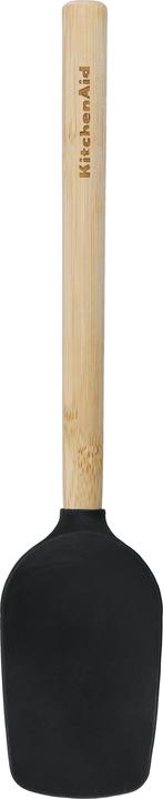 KitchenAid Spatule en bambou résistante à la chaleur avec tête en silicone, jusqu'à 260°C