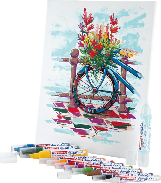 Produktbild Edding Acrylmarker 5000 Breit (Moosgrün, 10 mm, 1 x)