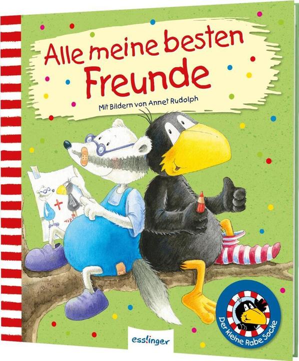 Actual product image Der kleine Rabe Socke: Alle meine besten Freunde (German, Annet Rudolph, 2016)