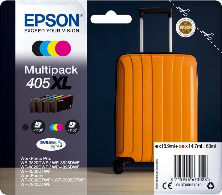 Epson 405XL (M, BK, C, Y)