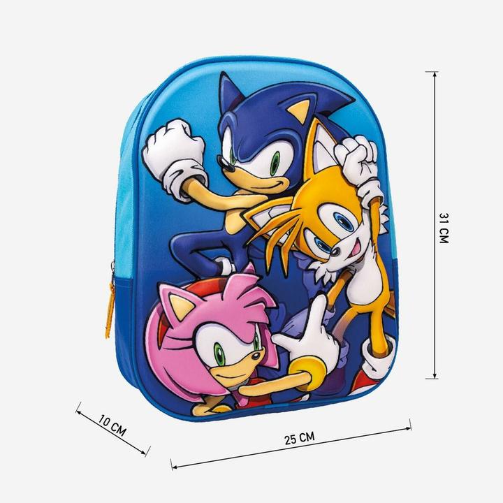 Actual product image Jakks Pacific Sonic 3D Backpack - Friends