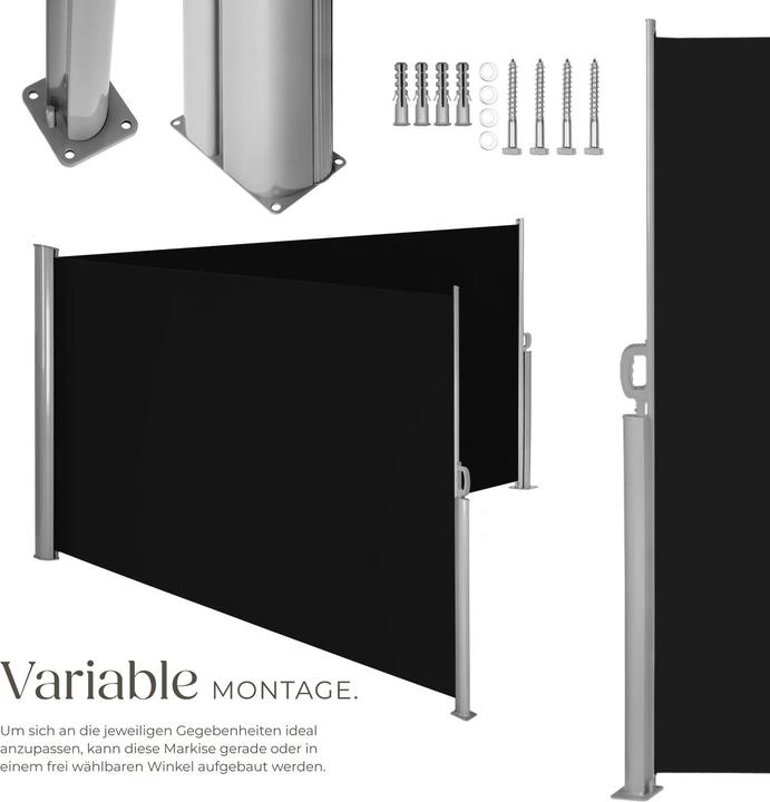 Produktbild tectake Doppel Seitenmarkise (6 m)