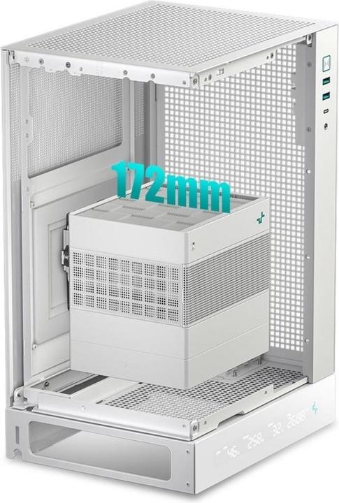 Actual product image Deepcool CH170 DIGITAL (Mini-ATX)