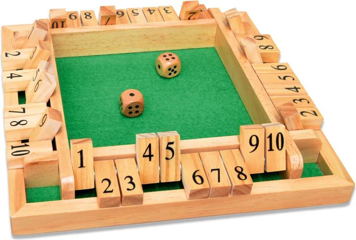 Image du produit Noris Shut the Box Deluxe (Allemand, Anglais, Français, Italien)