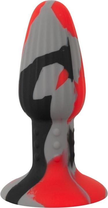 Actual product image Anos Triple Colour Butt Plug
