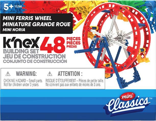 Actual product image K'Nex Knex Ferris wheel construction kit, 48 pieces.
