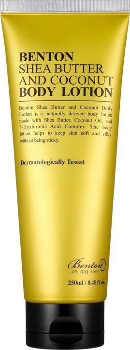 Benton Shea Butter and Coconut Body lotion (Körpercreme, 250 ml)