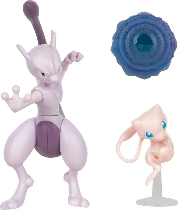 Produktbild Jazwares Pokémon Battle Figure Set - Mewtwo and Mew