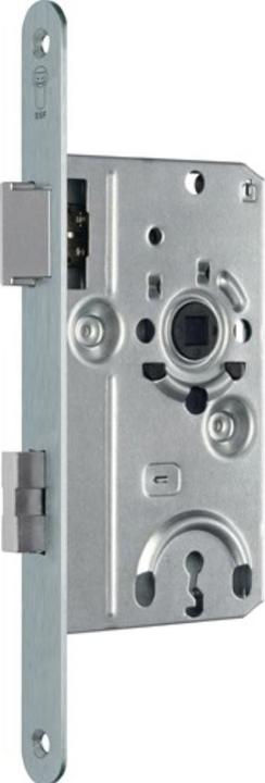 Immagine prodotto SSF Serratura da infilare per porta da camera BB 20/ 55/72/8 mm DIN destra arrotondata argento classe 1 (Serratura a mortasa)