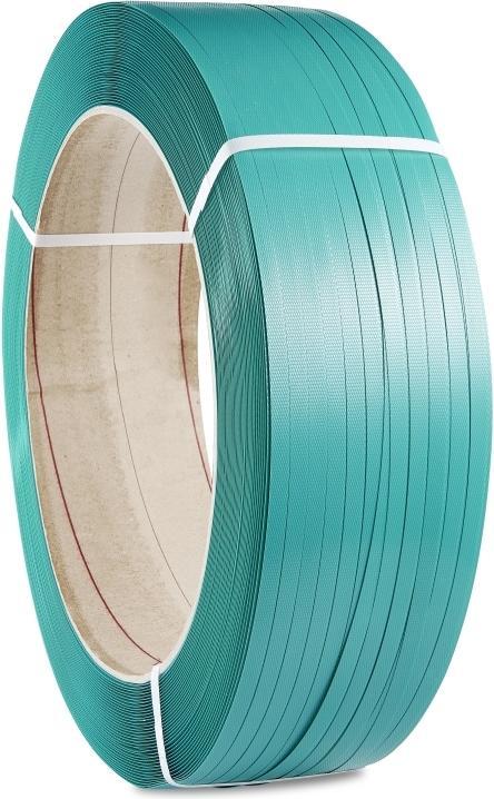 Produktbild Master'In Umreifungsband PET 12,5x0,70mm grün Ø406 2000m 354kg