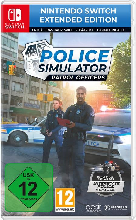 Produktbild astragon Police Simulator: Patrol Officers SWITCH E.E Extended Edition (Switch, DE)