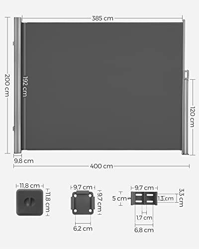 Produktbild Songmics Seitenmarkise (2 m)