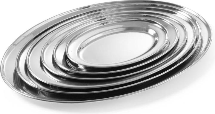 Produktbild Hendi Edelstahl Serviertablett oval