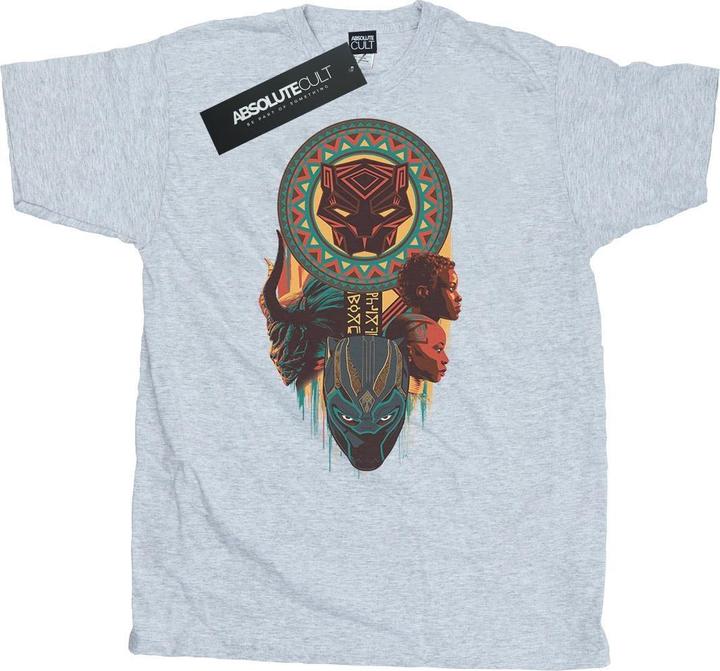Schwarzer Panther Totem TShirt