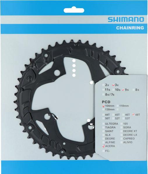 Produktbild Shimano Acera FC-T3010 Kettenblatt für KSR 9-fach (48)