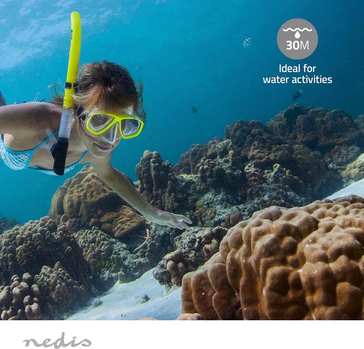 Produktbild Nedis Action Cam | Dualer Bildschirm | 1080p@30fps | 12 MPixel | Wasserdicht bis: 30.0 m | 70 min | (30p, WLAN)