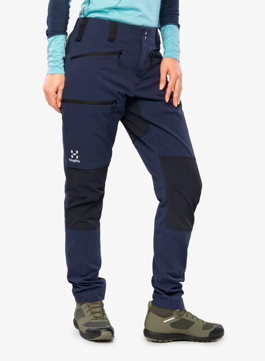 Actual product image Haglöfs Mid Slim Pant Women Tarn blue/true black (M)