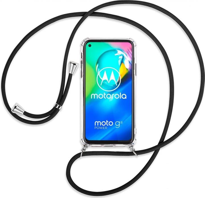 Produktbild Screenguard Motorola Moto G8 Power Loopster Necklace Hülle