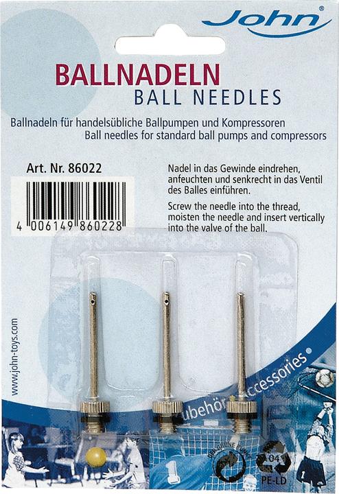 John Metal ball needles