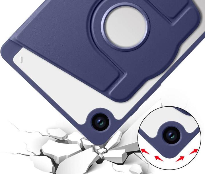 Image du produit Cover-Discount Galaxy Tab A9 - Housse 360 degrés bleu foncé (Galaxy Tab A9)