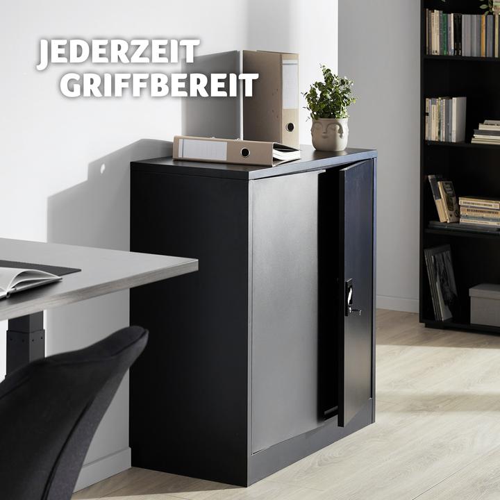 Actual product image tectake Filing cabinet (90 x 40 x 90 cm)