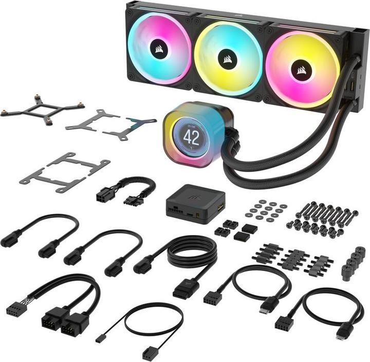 Actual product image Corsair iCUE Link H150i LCD