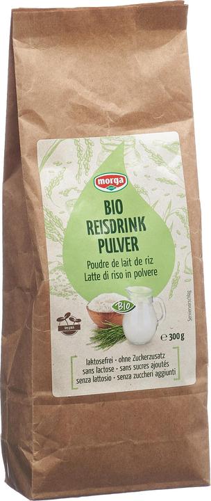 Image du produit Morga poudre pour boisson de riz bio pdr (1 x 300 cl)