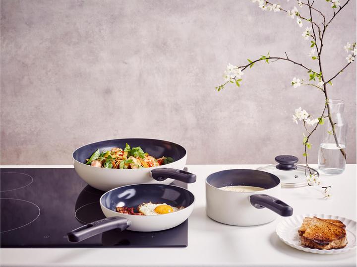 Image du produit Brabantia Indu+ Wok, 28 cm, anti-adhésif (28 cm, Wok, Aluminium)