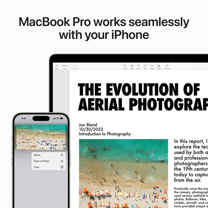 Produktbild Apple MacBook Pro - Late 2023 (16", M3 Pro, 18 GB, 512 GB, CH)
