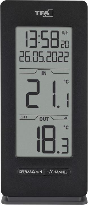Actual product image TFA Radio thermometer
