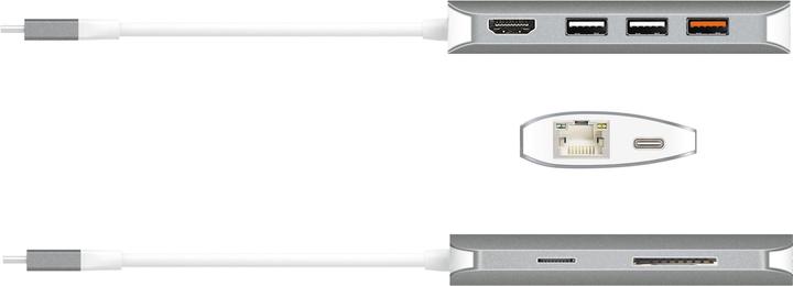 Produktbild j5Create Dockingstation JCD383 (USB-C, 5 Ports)