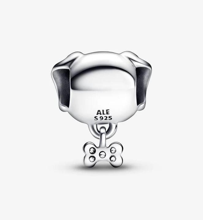 Actual product image Pandora Dog with bone (Sterling silver 925)