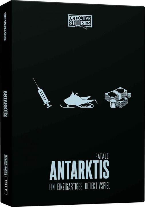 Actual product image Crime game box: Detective Stories iDventure - Antarctica Fatale (Case 2) (German)
