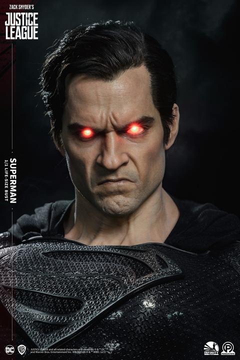Produktbild Infinity Studios Snyder's Justice League "Superman - Black Version" 1/1 Lifesize Büste