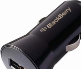 Actual product image BlackBerry in-vehicle charger