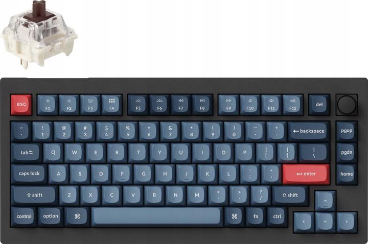 Produktbild Keychron V1 Max (US, Kabellos, Kabelgebunden)