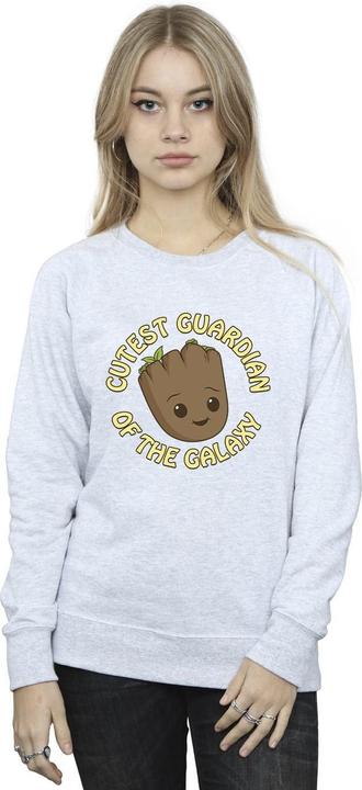 Image du produit - Sweat AM GROOT CUTEST GUARDIAN - Femme (M)