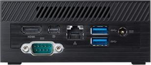 Produktbild ASUS PN40-BC092MC DDR4-SDRAM N4000 Mini PC Intel Celeron 2 GB 32 GB eMMC FreeDOS Schwarz (2 GB, UHD Graphics 600)