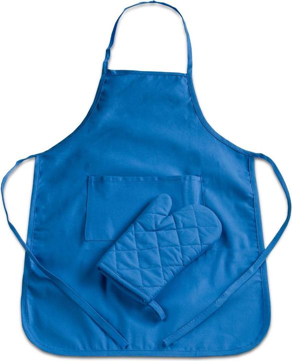 Actual product image Städter Tablier et gant pour enfant - Bleu (2pcs)