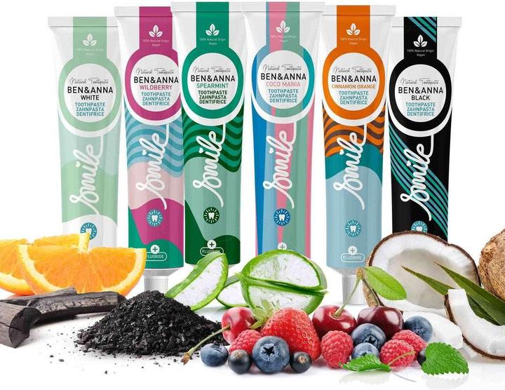 Actual product image Ben & Anna BEN&ANNA Natural Toothpaste naturalna pasta do zębów Pomarańcza z Cynamonem 75ml (75 ml)