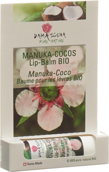 Damascena Manuka Cocos Lip Balm Bio (Pflegestift)