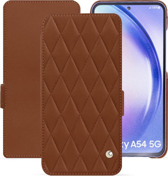 Actual product image Noreve Horizontal leather flap shell (Samsung Galaxy A54 5G)