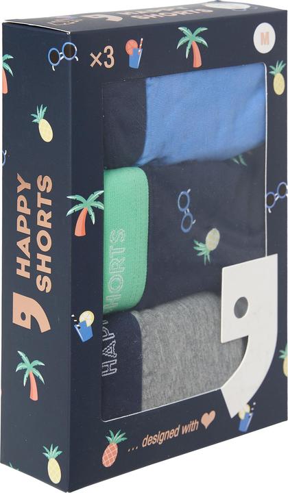 Produktbild Happy shorts Retro Pants Jersey (XXL, 3er Pack)
