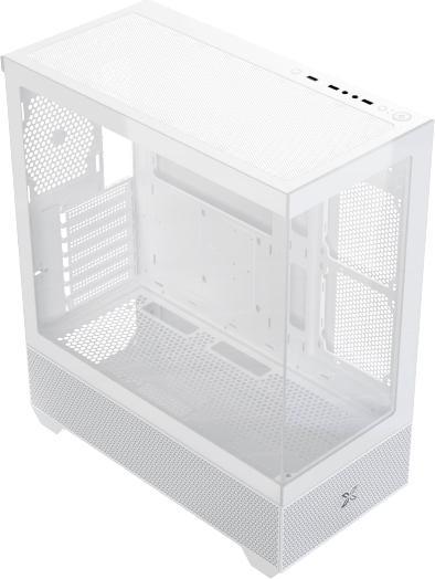 Actual product image Xigmatek Boitier Moyen Tour ATX Alphard RGB avec panneau vitré (Noir) (ATX, mATX, Mini-ITX)