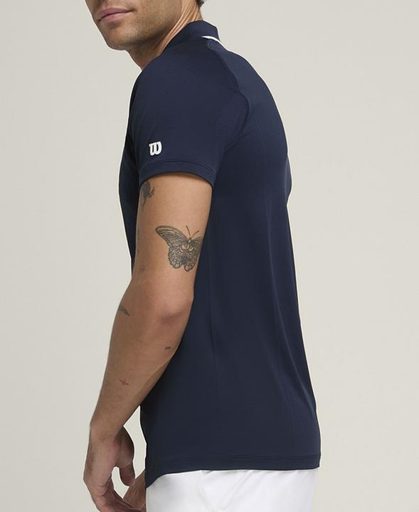 Actual product image Wilson Team Seamless Polo 2.0 Men Navy (L)