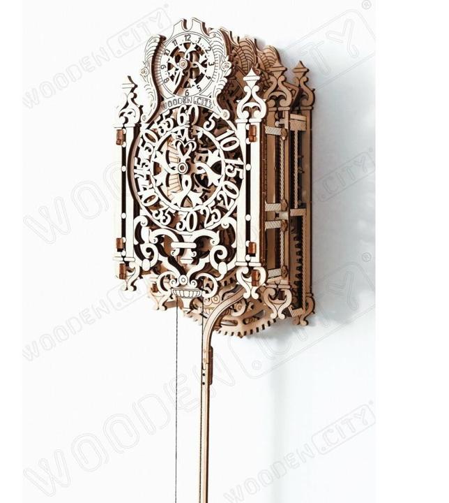 Produktbild WoodenCity Königliche Wand-Pendeluhr