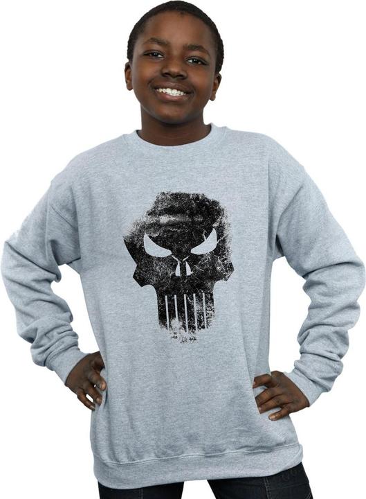 Immagine prodotto The Punisher Distrressed Skull Felpa Ragazzi (140, 146)