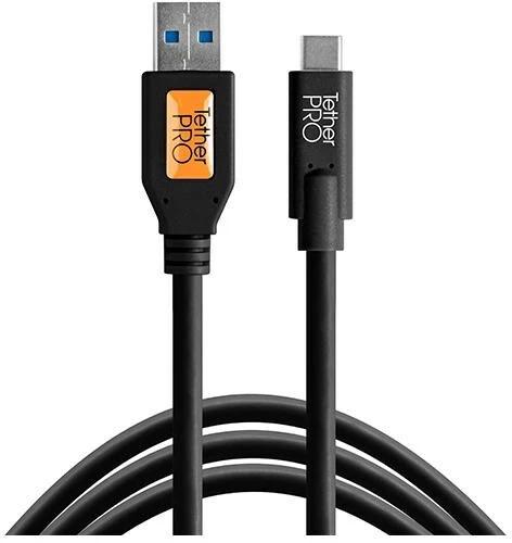 Actual product image Tether Tools TetherPro, USB-C 3.1 Kabel USB-C / 3.0 A, 4.6 m, Schwarz (4.60 m, USB 3.2 Gen 1)
