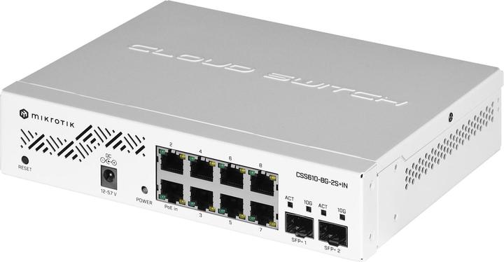 Actual product image MikroTik CSS610-8G-2S+IN (10 Ports)