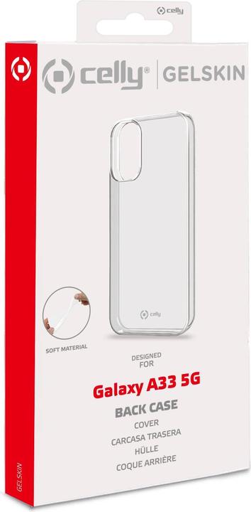 Actual product image Celly Gelskin (Samsung Galaxy A33 5G)